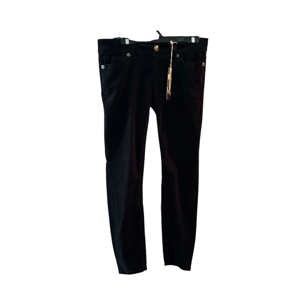 Seven7 Black Straight Leg Mid Rise NWT Jeans/Leggings - Picture 8 of 13